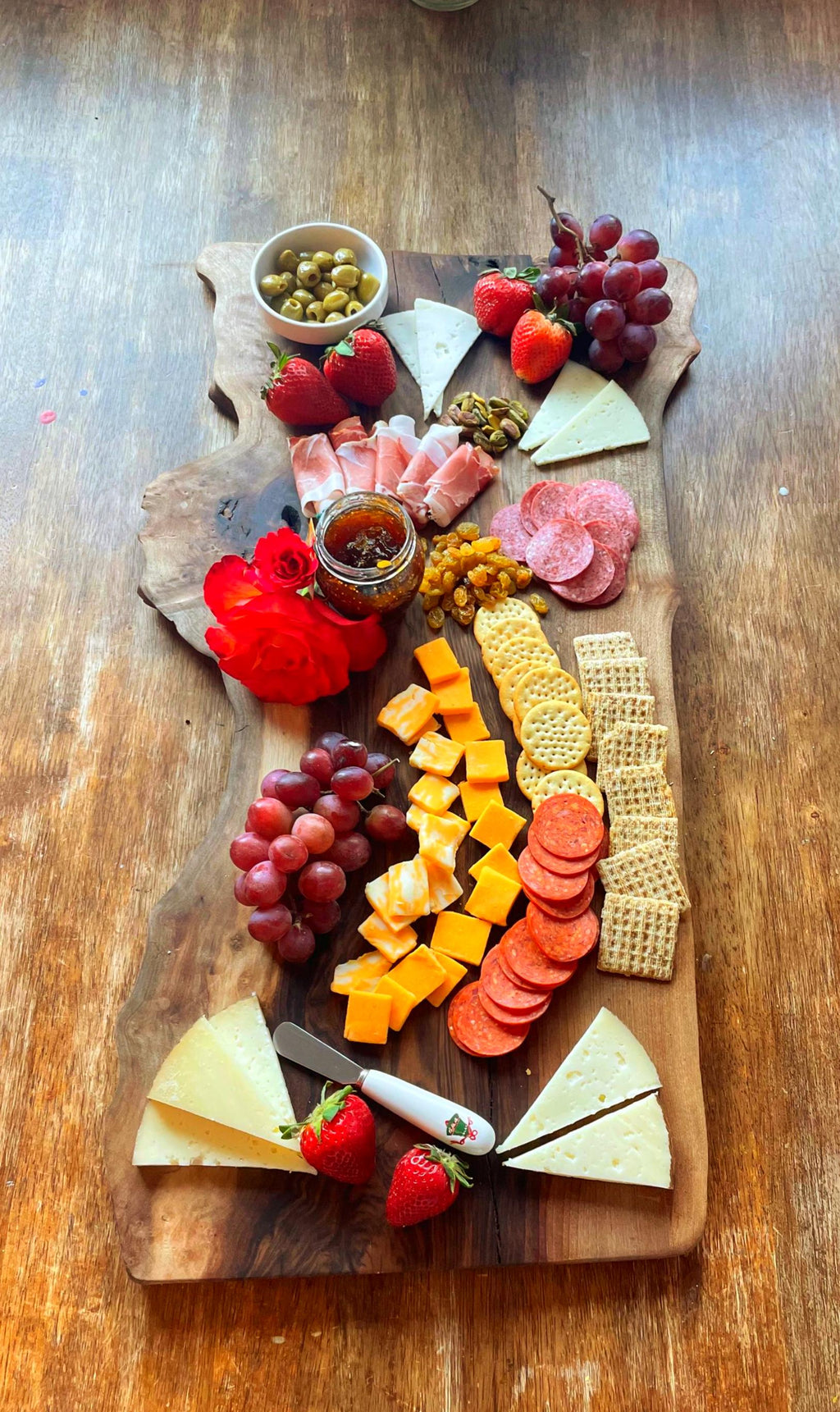 Handmade Live Edge Charcuterie Board