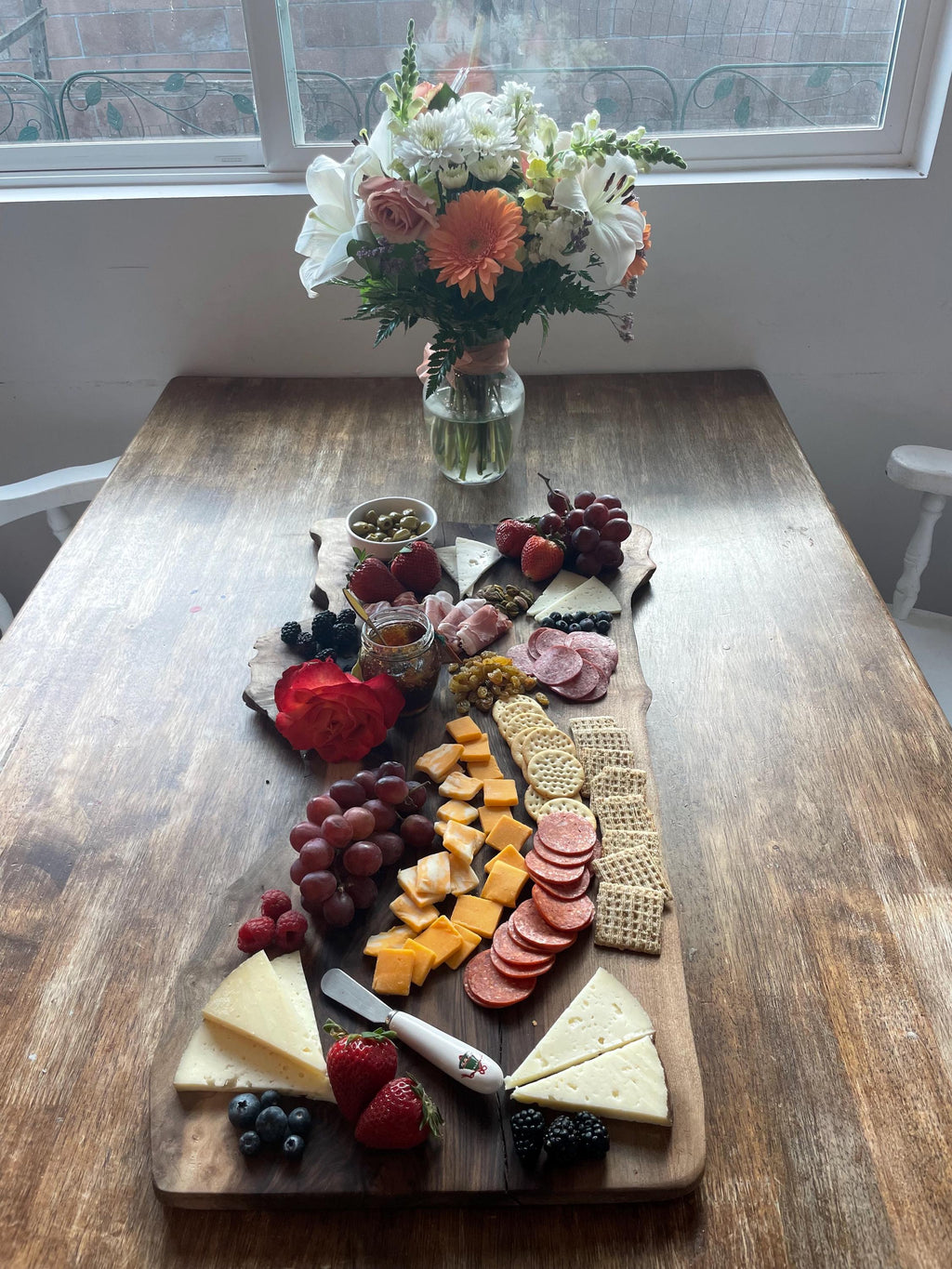 Handmade Live Edge Charcuterie Board