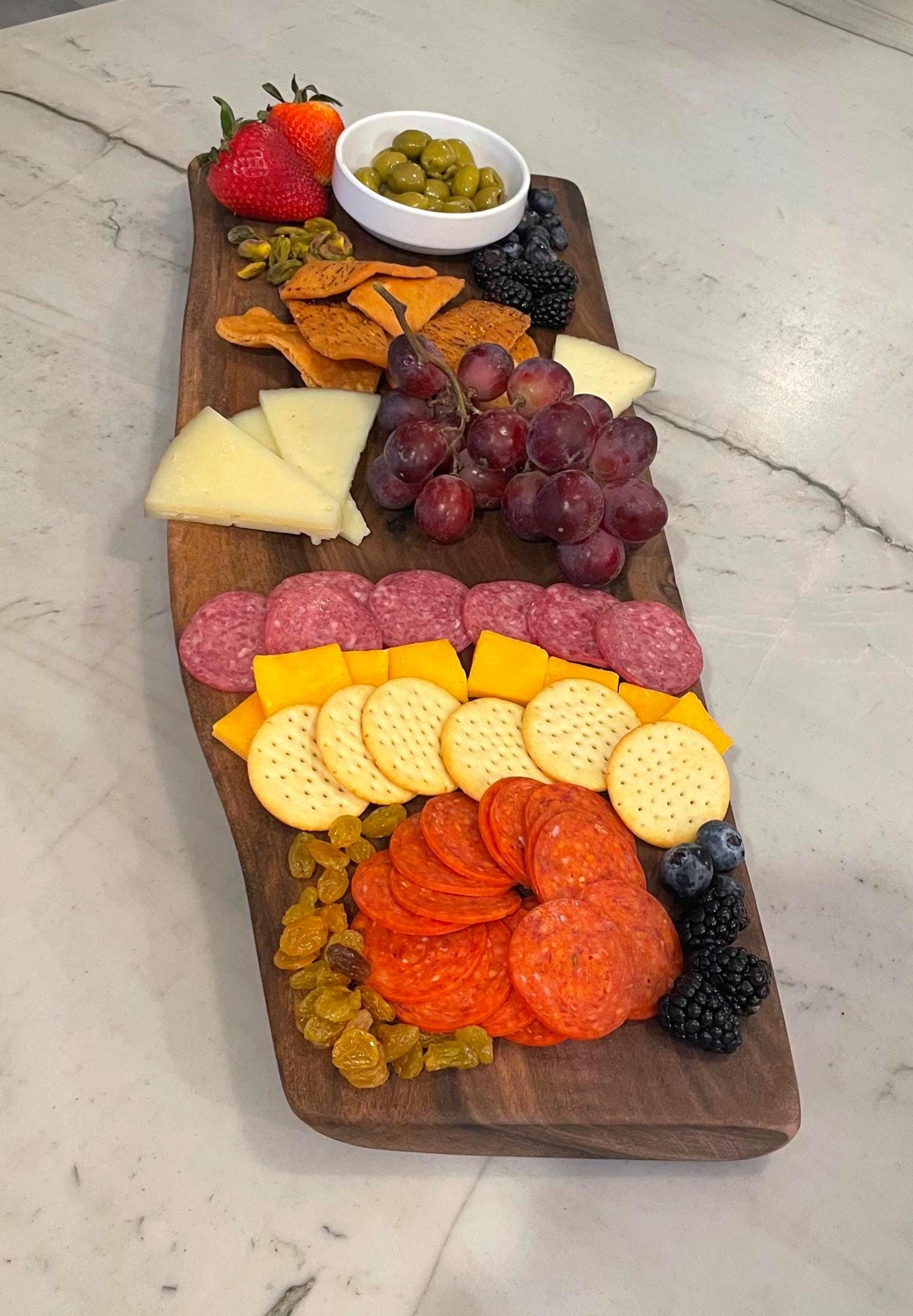 Handmade Live Edge Charcuterie Board