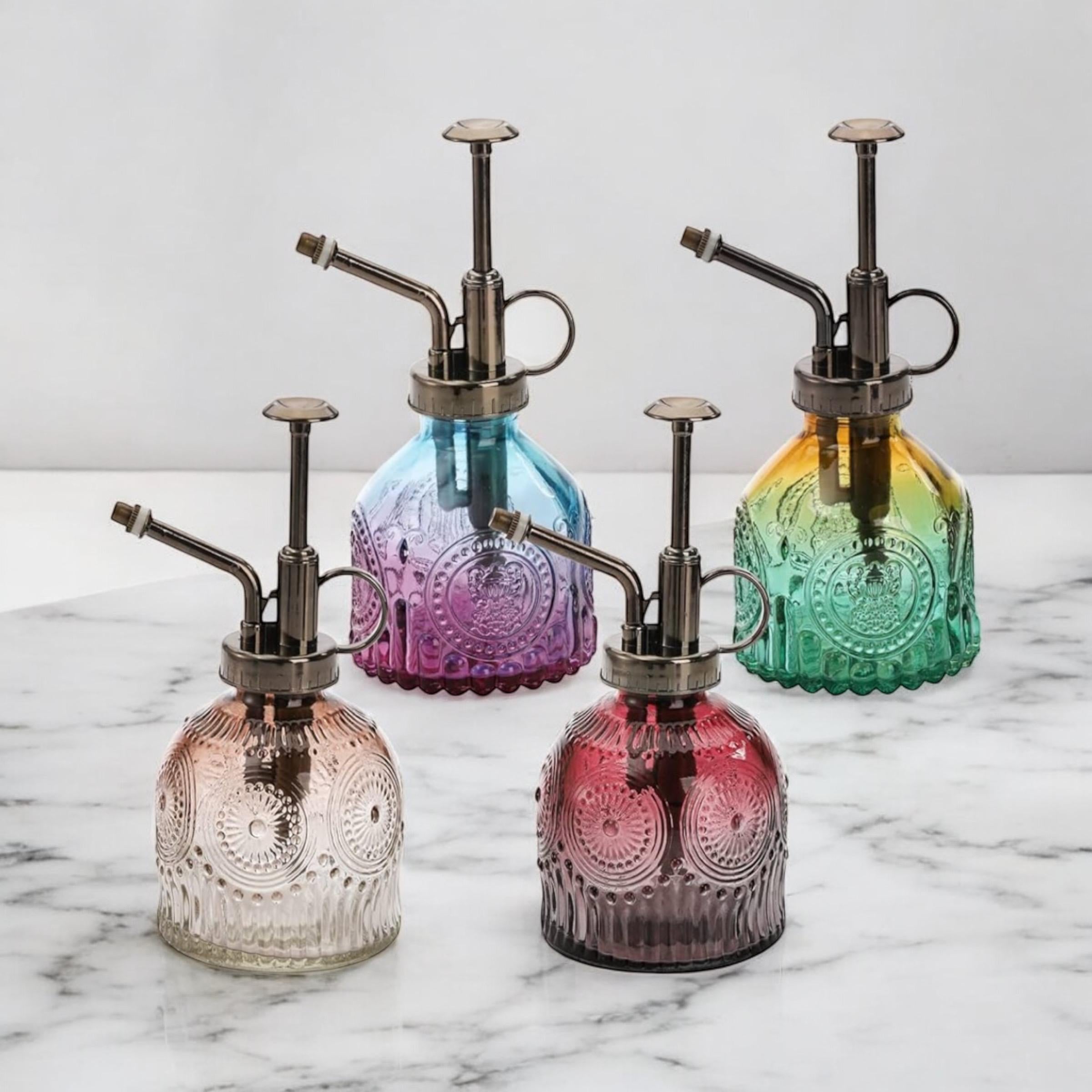 Glass Plant Mister – Vintage Watering Spray Bottle | Air Plant & Houseplant Mister (200ml)